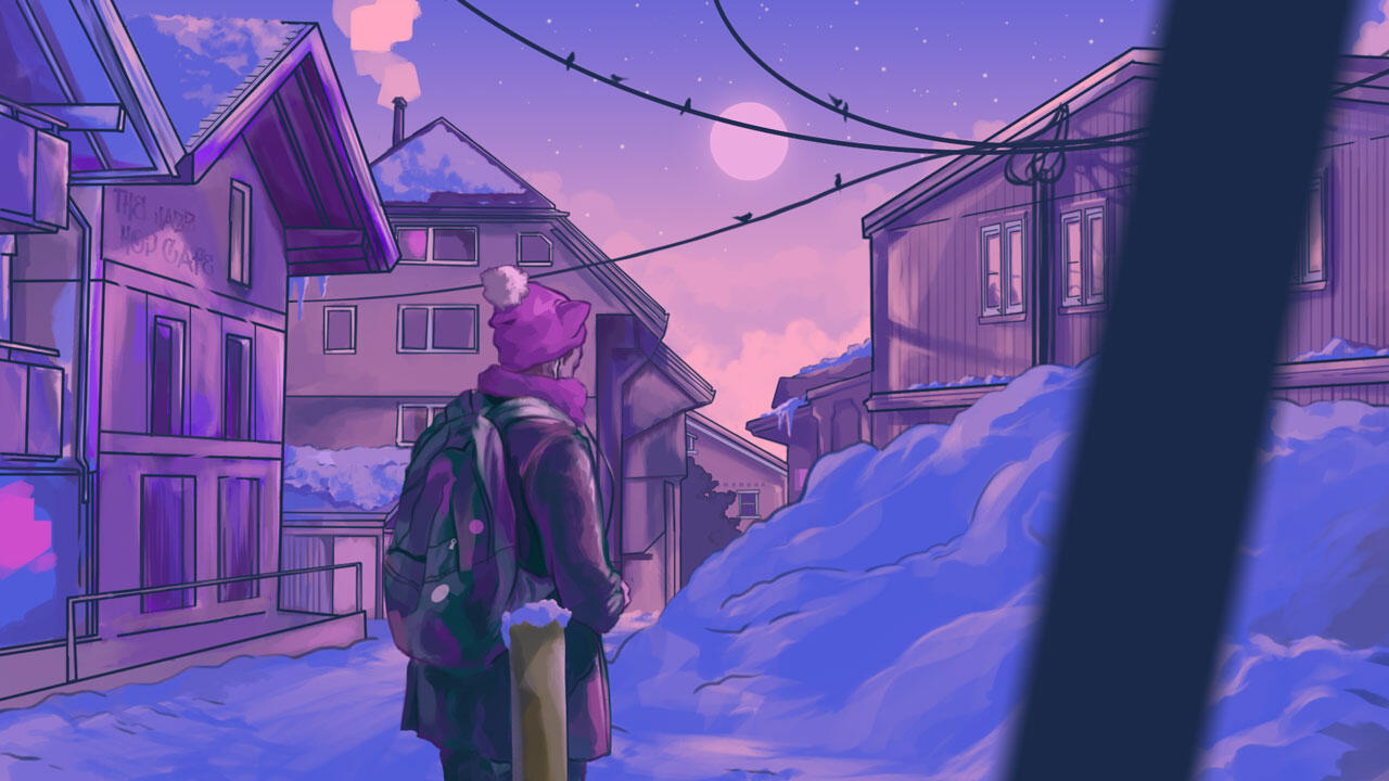 Snowy Suburb Snowy Suburb